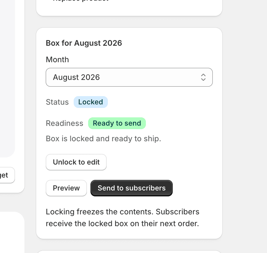 A published Build-a-Box program